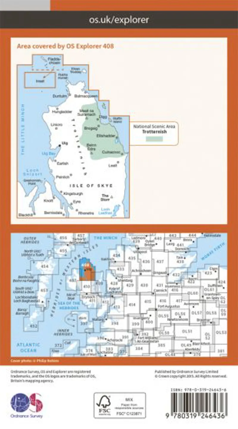 OS Explorer Map 408 - Skye - Trotternish and the Storr-1